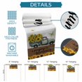 thumbnail image 6 of Sunflowers Truck Table Runner 72 Inches, Country Botanical Blooms Floral Butterfly Bed Runner Dresser Scarves Tabletop for Indoor Outdoor Parties/Ceremony/Banquet, 14" x 72", 6 of 9