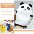 thumbnail image 3 of LABSERRON 4Pcs Exfoliating Loofah Mit Towel for Kids with Polyester Cotton and Smooth Body Functionality, 3 of 8