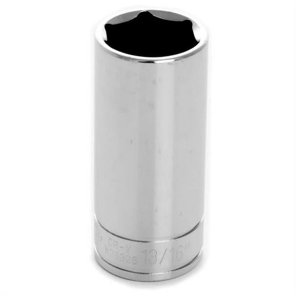 performance tool w38326 dr 6pt dw 6-point socket, 3/8" drive, 13/16"