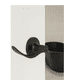 thumbnail image 4 of Cerradura Manija Curva Negra Baño Sin Llave Xtellar Negro, 4 of 4