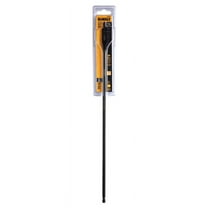 DEWALT DW1591 Spade Drill Bit, 1/2 in Dia, 16 in OAL, 1/4 in Dia Shank, Hex Shank Black Oxide