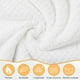 thumbnail image 3 of Toalla Spa Wrap Tigeen para mujer, baño y ducha (blanca, M), 3 of 6