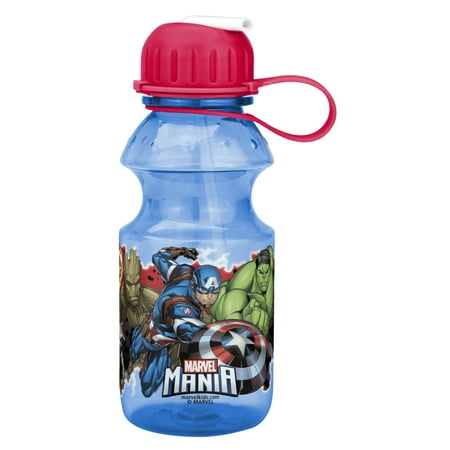 Marvel Comics Captain America, Spider-Man & The Hulk Water Bottles 14 ...