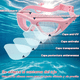 thumbnail image 2 of "Kit 5en1 Googles De Niños Y Niñas Accesorios Para Natación Belug, Rosa", 2 of 5