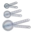 ABS Clear Medicinal Angled Ruler Protractor For Accurate Joint ...