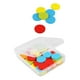 thumbnail image 4 of Montessori Material didáctico matemático, Clasificación de juguetes apilables, Juguetes de aprendizaje temprano, Bloques sólidos geométricos de 50 ronda, 4 of 9