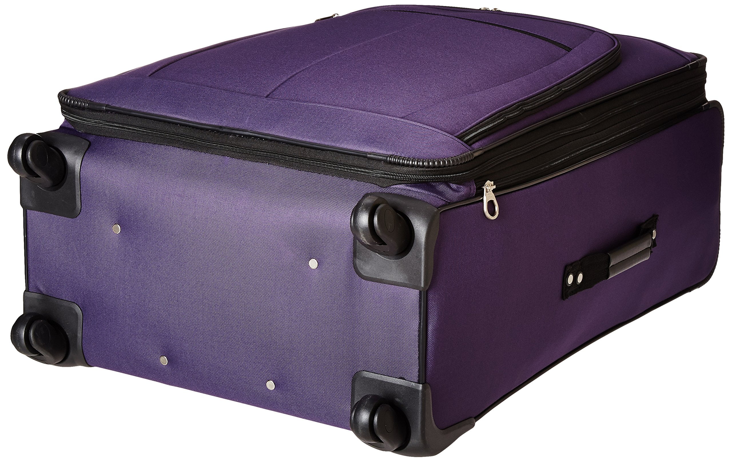 American Tourister AT Pops Plus Softside 3-Piece Spinner Wheel Luggage Set Purple