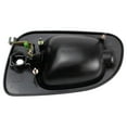 thumbnail image 4 of TRQ Front Metal Exterior Door Handle Pair Black LH RH for Freightliner Cascadia DHA31481, 4 of 5