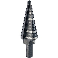 Milwaukee 48-89-9204 - #4 Black Oxide Fractional Step Drill Bit