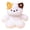 White, variant on YIFAEUX Bear Plush Doll Soft Stuffed Animal Cute Realistic Cat Sheep Elephant Huggable Companion for Kids Birthday Gift