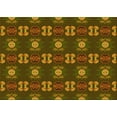 thumbnail image 1 of Ahgly Company Indoor Rectangle Patterned Bakers Brown Area Rugs, 5' x 7', 1 of 6