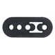 thumbnail image 4 of Universal Negro Goma Buje de percha escape coche, 4 of 8