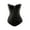 Black, variant on Generic Women PVC Leather Steampunk Gothic Wasit Trainer Underbust Corset Bustier