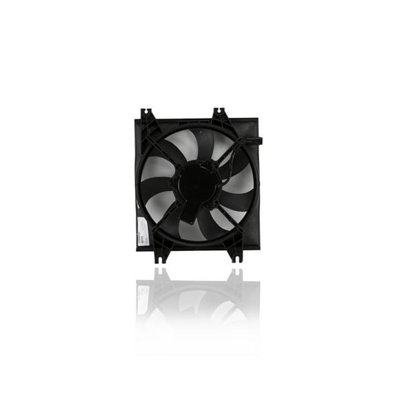 A-C Condenser Fan Assembly - Pacific Best Inc. Compatible/Replacement for '00-06 Hyundai Accent Automatic 1.5/1.6L - 9773025000