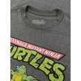 thumbnail image 2 of Tee Luv Men's Distressed Teenage Mutant Ninja Turtles Cartoon Shirt (M), 2 of 6
