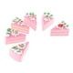thumbnail image 5 of 6 Piezas de tarta de Triángulo Artificial Modelo Accesorios de Fotografía de Decoración para hogar, , Material: PU Y Rosado Yotijar Fake Food Cake, 5 of 9
