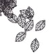 thumbnail image 4 of 100pcs Metal ahueca hacia fuera los de la correa del árbol joyería colgante artesanías 23 * 13 mm Cobre retro Baoblaze Collar colgante, 4 of 7