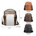 thumbnail image 4 of Ozmmyan Men’s Portable Messenger Bag,One Shoulder Storage Bag Gifts for Him Clearance, 4 of 5