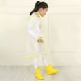 thumbnail image 6 of Zanarzt Boys Rain Jacket Rain Wear Baby Boy Girl Rain Suit Poncho Hooded Ponchos Raincoat Waterproof Rainwear Yellow,5-6 Years, 6 of 8