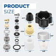 thumbnail image 5 of 630-8500 Wall Hydrant Complete Service Kit For Prier Outdoor Faucet Repair Kit, 5 of 7