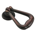 thumbnail image 2 of Utopia Alley Soffi Cabinet Ring Pull Knob - Decorative Cabinet Drop Pull Knobs for Cabinets and Drawers - Vintage Cabinet Hardware with Hand Finished Oil Rubbed Bronze - Metal Drawer Pull Knobs 2.0", 2 of 6