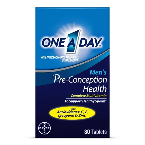 ONE A DAY Men's Pre-Conception Health Tablets 30ct.