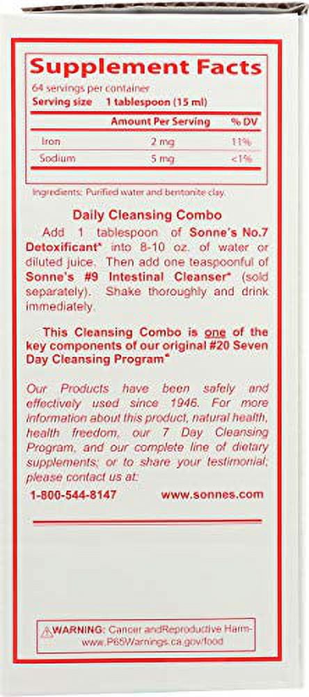 Sonne's Detoxificant No. 7 32 oz Liq