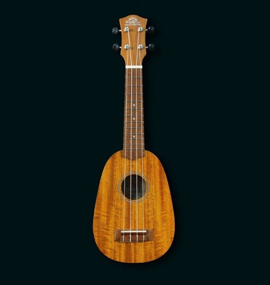 PukanaLa Model PU11P Pineapple Ukulele with Sapele Mahogany Top, Back and Sides