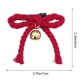 thumbnail image 2 of Christmas Decorations Bows, Party Atmosphere Decorations 10Pcs, 3.4x3.0in for Tree Wreath Wall Window Holiday Party Decor, 2 of 5