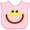 AD-Pink, variant on Inktastic Monster Face Boys or Girls Baby Bib