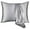 Gray, variant on Gustave Satin Silk Pillowcase for Hair and Skin Health, Both Sides Silk Pillow Cover with Envelope Closure (White,Queen)