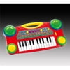 AZ IMPORT & TRADING PS061 Red 16 Electronic Music Piano Keyboard for Kids PS061 Red