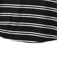 thumbnail image 4 of HOMBOM Tops for Women Striped Sleeveless T-Shirts V Neck Gray Summer Womens Graphic Tees, 4 of 5