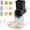White, variant on Cordless Electric Vegetable Slicer Chopper & Cheese Grater - Rechargeable Portable Salad Maker, Battery-Powered Electric Food Slicer for Home Kitchen Cucumber Carrots Cabbage