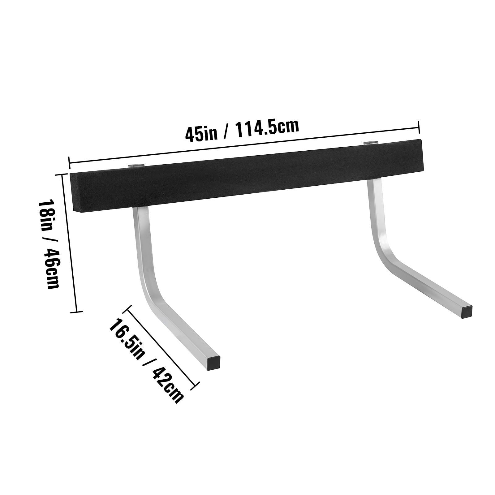KFFKFF Boat Trailer Guide-Ons, 2 PCS Steel Trailer Guides with Rust-Resistant Finish, Carpet-Padded Boards, Mounting Hardware Included, Suitable for Ski, Fishing, or Sailboat Trailers