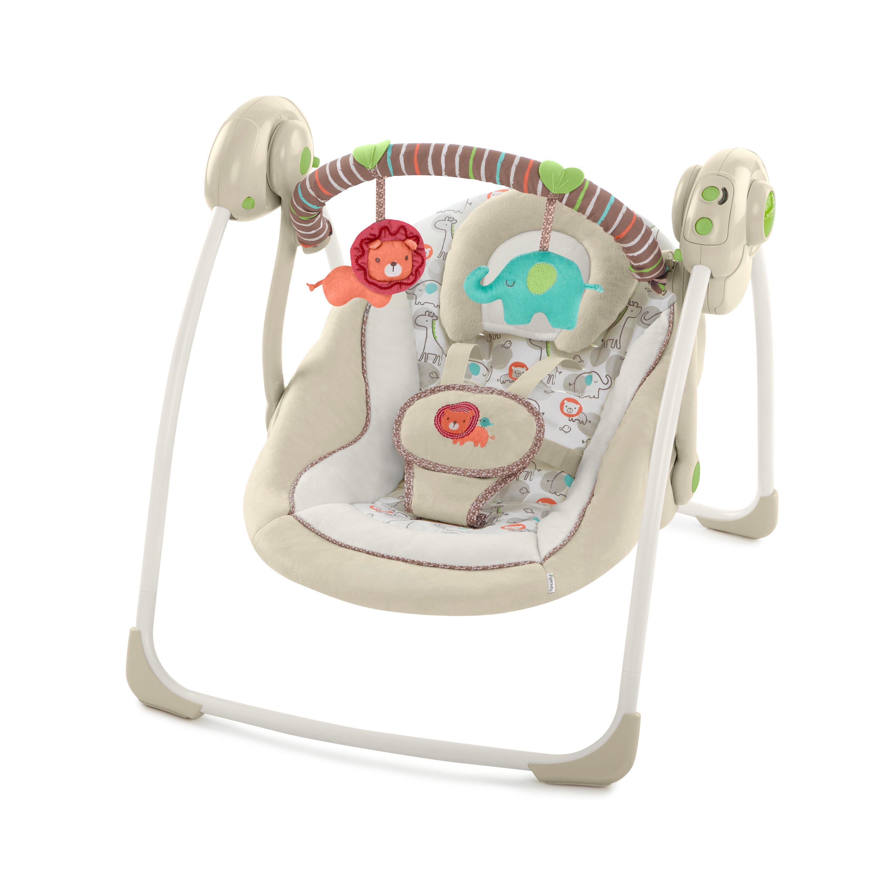 fisher price deluxe bouncer soothing savanna