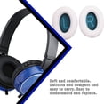 thumbnail image 4 of Almohadillas para Auriculares Methold Reemplazo de Cuero Blanco+Azul, 4 of 6