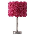thumbnail image 5 of 18â€ Red Roses Acrylic And Metal Table Lamp, 5 of 6