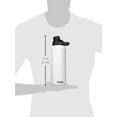 thumbnail image 3 of CamelBak Chute Mag Botella de agua de acero inoxidable con aislamiento al vacío, 20 oz, color blanco, 3 of 5