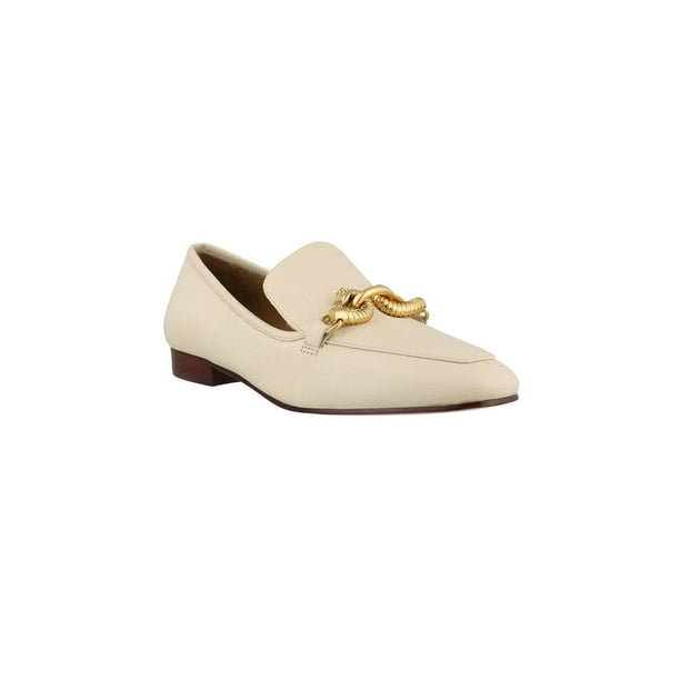 Tory Burch Jessa White Loafers, Brand Size 7 