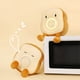 thumbnail image 4 of Luz de noche LED para pan tostado, luz de noche con atenuación temporizada y carga USB, soporte creativo para teléfono móvil, luz de alarma de peluche, 4 of 5