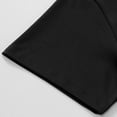 thumbnail image 6 of Ohufall Cotton Short Sets for Men Solid Color Short Sleeve V Neck Loose Tops Elastic + Waisted Drawstring Fashion Shorts Casual 2 Piece Sets, 6 of 8