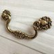 thumbnail image 3 of 4" C-C Vintage Style Bail Drawer Pull Drop Swing Handles Dresser Pulls Cabinet Knob Antique Bronze White (Bronze), 3 of 4