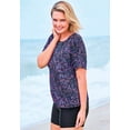 thumbnail image 3 of Swim 365 Women's Plus Size The Swim Tee, 3 of 6