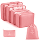 thumbnail image 3 of Organizador de maletas de viaje, bolsa de almacenamiento, electrónica Digital, artículos de tocador cosméticos, bolsa de equipaje, solución de gestión de guardarropa, 3 of 5