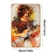 thumbnail image 5 of Hojalata Rectangular 20*30cm Plano Serie Personajes Del Guitarrista Frank Zappa (1), 5 of 9