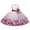R/Hot Pink187, variant on Vividxx Girls Dresses Sleeveless Flower Prints Princess Dress Dress Dress Show Dress Comfortable Breathable