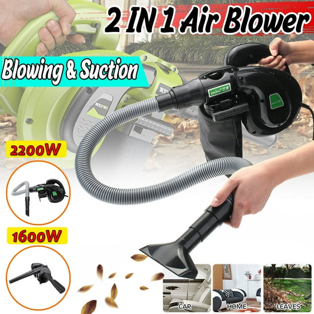 2IN1 Leaf Air Blower 18000r 16000r Vacuum Cleaner Step Less Speed