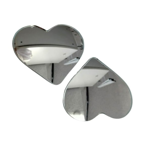 Blind Spots Mirrors Heart Shaped Convex Rearview Side Mirror for Enhanced Safety Universal Car Wide Angle Side Mirror