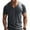 Dark Gray, variant on Muscle Men’s V Neck Shirts Casual Short Sleeve Gym Athletic T Shirt Fashion Tee Top Workout Bodybuilding Shirts Army Green S